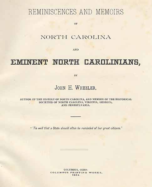 1839 NC MAP UNION VANCE WAKE WARREN WASHINGTON COUNTY North Carolina History XL