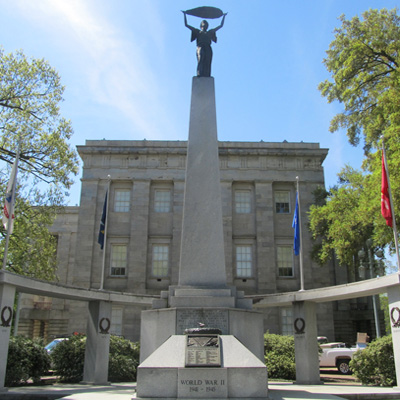 North Carolina Veteran's Monument, Raleigh. Photo courtesy of Natasha Smith.